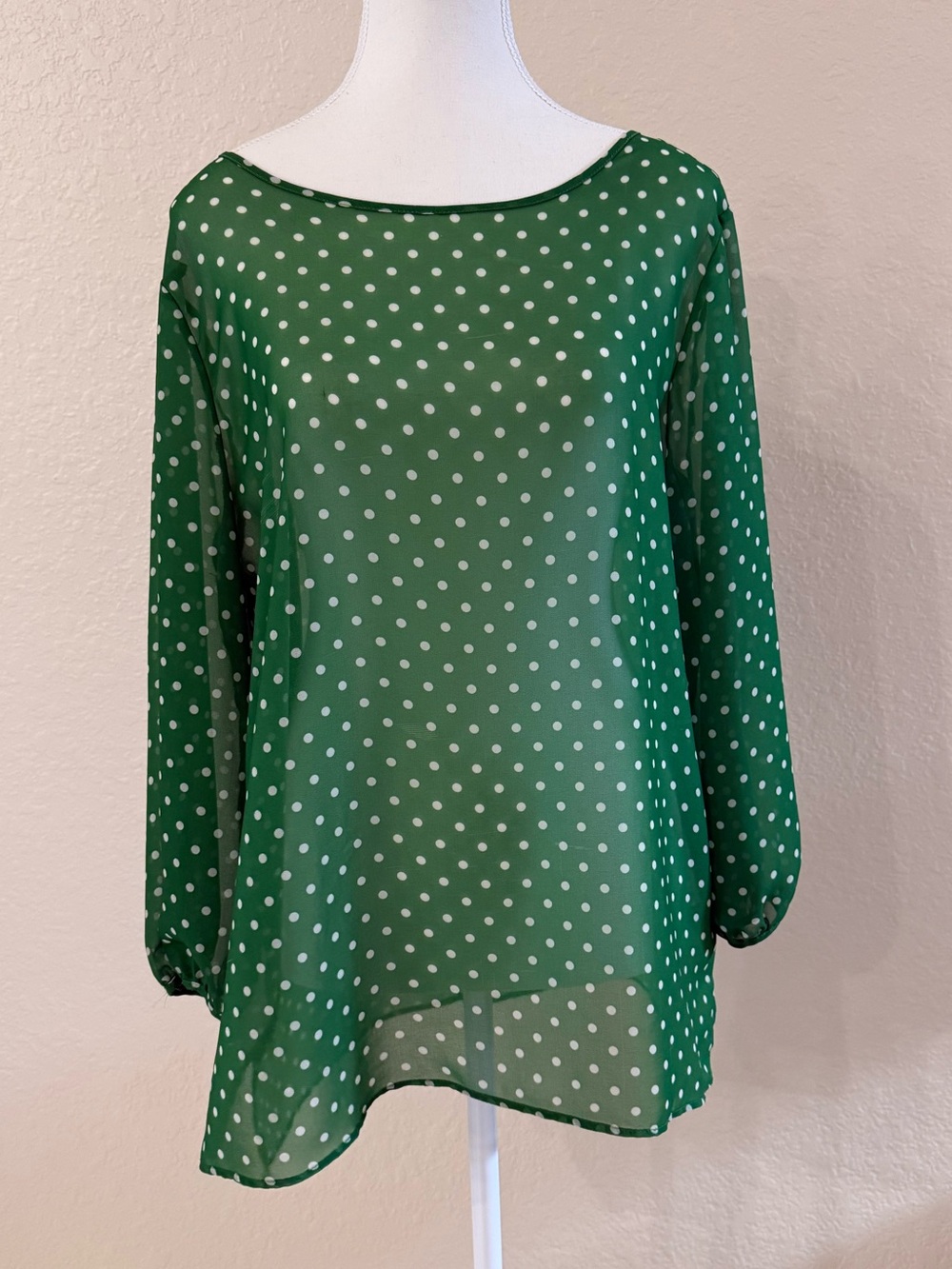 Sweet Pea for NY&CO Polka Dot Blouse